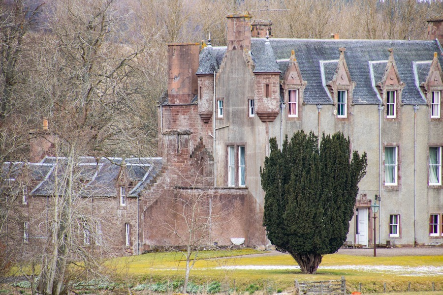 Halmyre House Castle in Newlands, Peeblesshire Stravaiging around Scotland